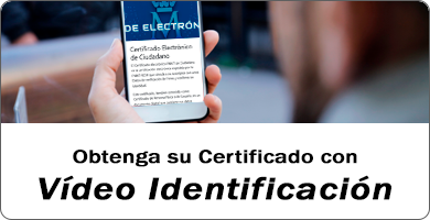 Obtenga su certificado con Vídeo Identificación